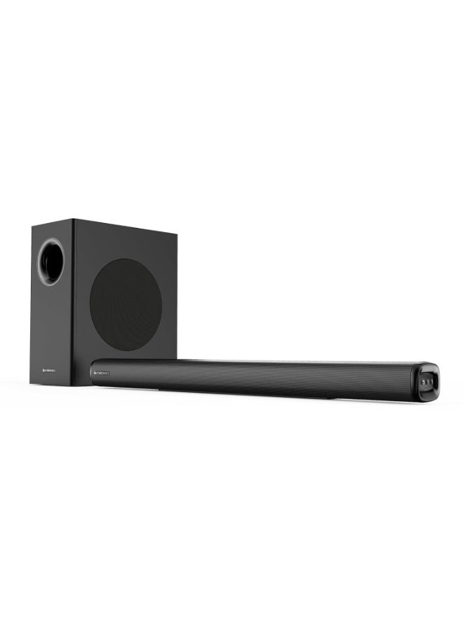 ZEBRONICS Juke BAR 4100 Soundbar, 200 Watts, Virtual 5.1, Quad Driver Soundbar, 6.5" Subwoofer, Wall Mountable, Bluetooth v5.0 | HDMI (ARC) | Optical in | USB | AUX - Image 4